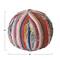Hello Honey® 10" Multicolor Ripped Fabric Orb Pillow